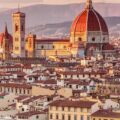 College in Florenz mit Panorama Travel